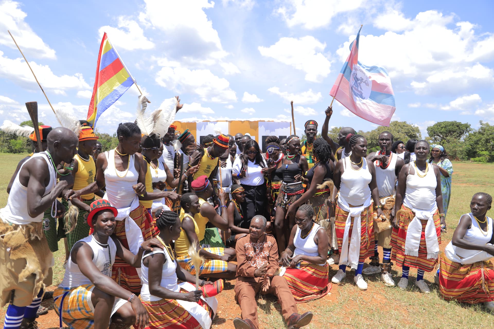 Cultural performers and guests gathered at the NUFF launch